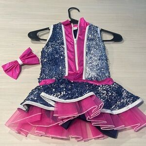 Sequin dance costume